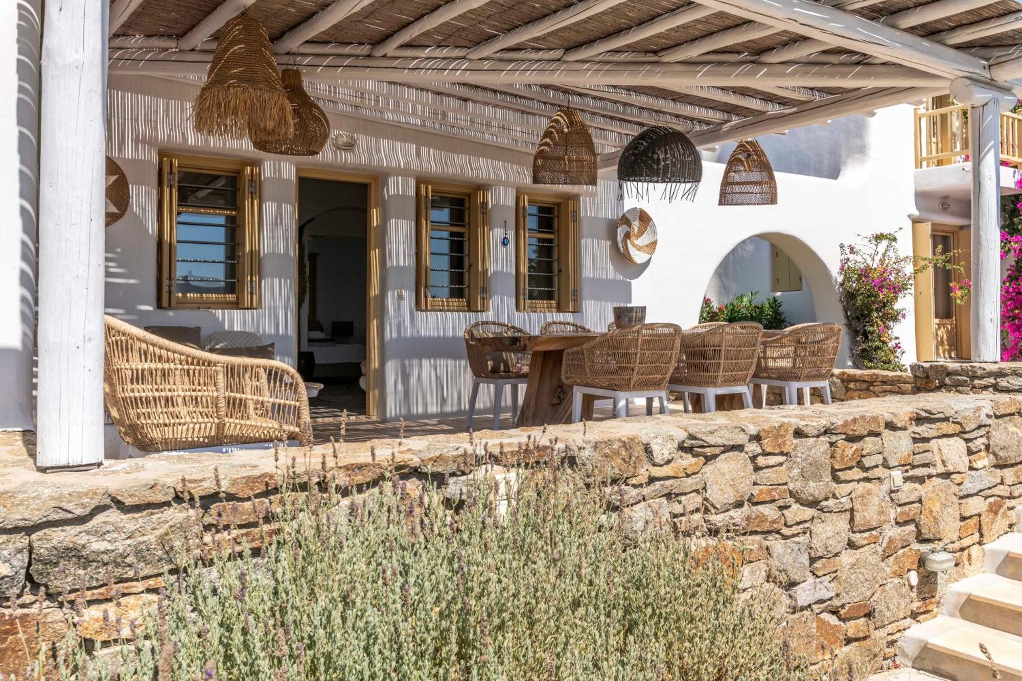 Leno Villas Mykonos Mykonos Town Номер фото